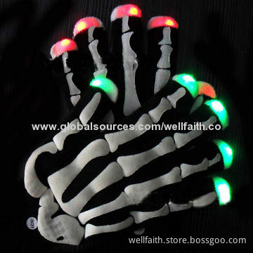 Amazing LED Gloves, Wholesale China